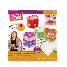 Totally Me! Paint Your Own Trinket Boxes Craft Kit