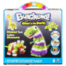 Bunchems Glow'n The Dark Dinosaur Pack