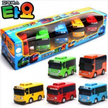 Набор "Маленький автобус Тайо" - Little Bus Tayo -Tayo + Rogi + Gani + Rani+Citu