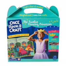 Educational Insights Once Upon a Craft The Twelve Dancing Princesses Storybook with Craft Kit
