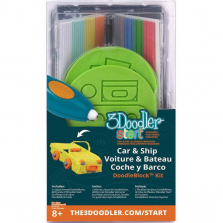 3Doodler Start Car and Ship DoodleBlock Kit