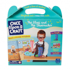 Educational Insights Once Upon a Craft The Elves and the Shoemaker Storybook with Craft Kit