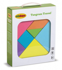 Edushape Tangram Travel Puzzle - 8-Pieces