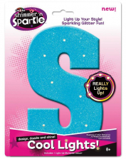 Cra-Z-Art Shimmer 'n Sparkle Marquee Lights - Letter S<br>