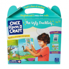 Educational Insights Once Upon a Craft The Ugly Duckling Storybook with Craft Kit