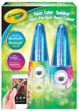 Crayola Bluetooth Dancing Aqua Color Speaker