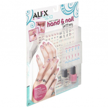 Alex Toys Spa Paint and Layer Hand and Nail Tattoos Set