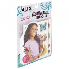 Alex Toys Spa 3D Illusion Tattoos Set