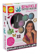 Alex Toys Sparkle Tattoo Parlor - Peace and Love