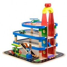 Alex Toys Parking Garage Wooden Construction Set