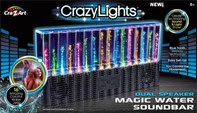 Cra-Z-Art Crazy Lights Magic Water Speakers - Black