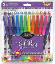 Cra-Z-Art Timeless Creations Gel Pens Adult Coloring Line - 24 Count
