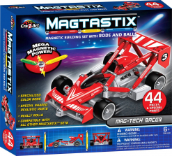 Cra-Z-Art Magtastix Magnetic Building Set - Racecar
