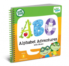 LeapFrog LeapStart Preschool Alphabet Adventures with Music Activity Book