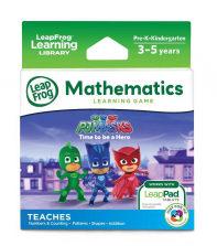 LeapFrog LeapPad(TM) PJ Masks Time to Be a Hero Mathematics Learning Game