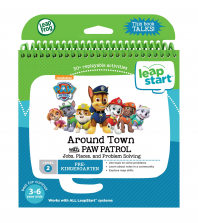 LeapFrog LeapStart Around the Town with Paw Patrol Book