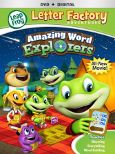 LeapFrog Letter Factory Adventures: Amazing Word Explorers DVD (DVD/Digital)