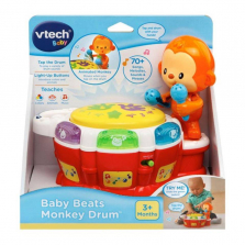 VTech Baby Beats Monkey Drum(TM) Toy