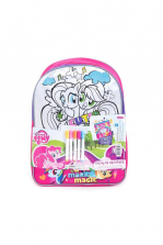 My Little Pony Color-in Backpack with Markers, Activity Book and Sticker Sheets